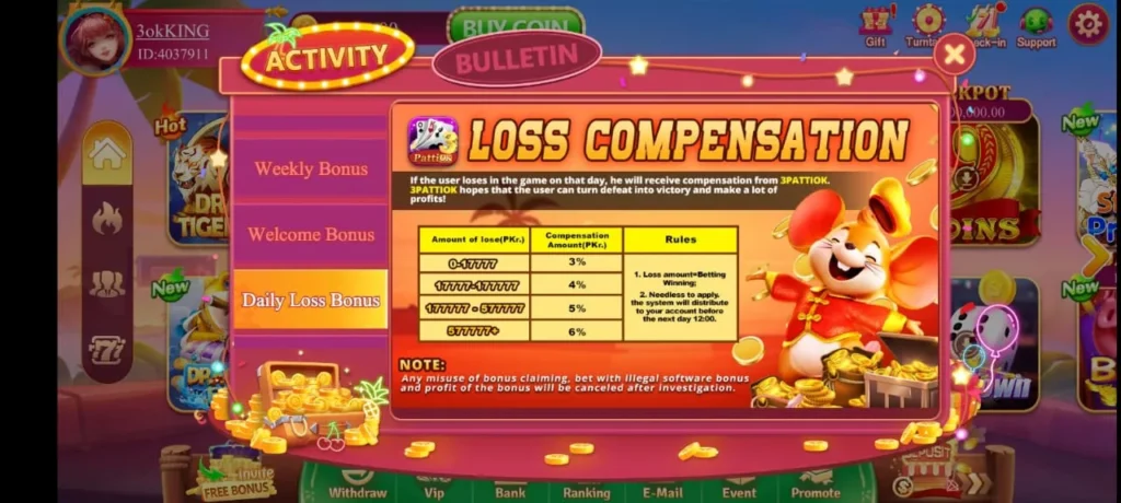 Lucky 33 Game Features