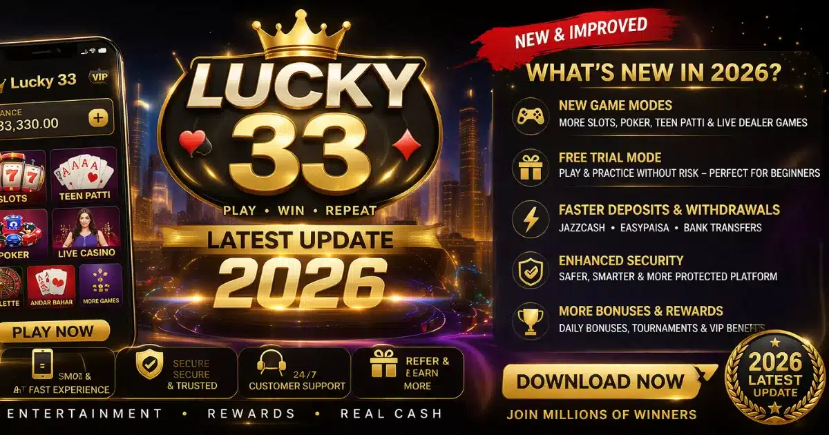 Lucky33 Latest Update 2026