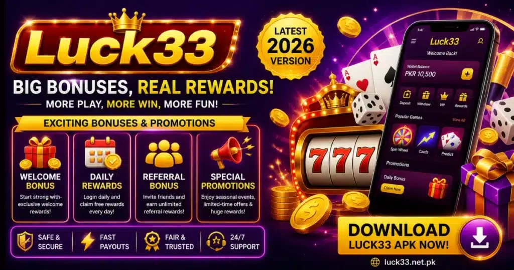 Luck33 Bonuses and Promotions