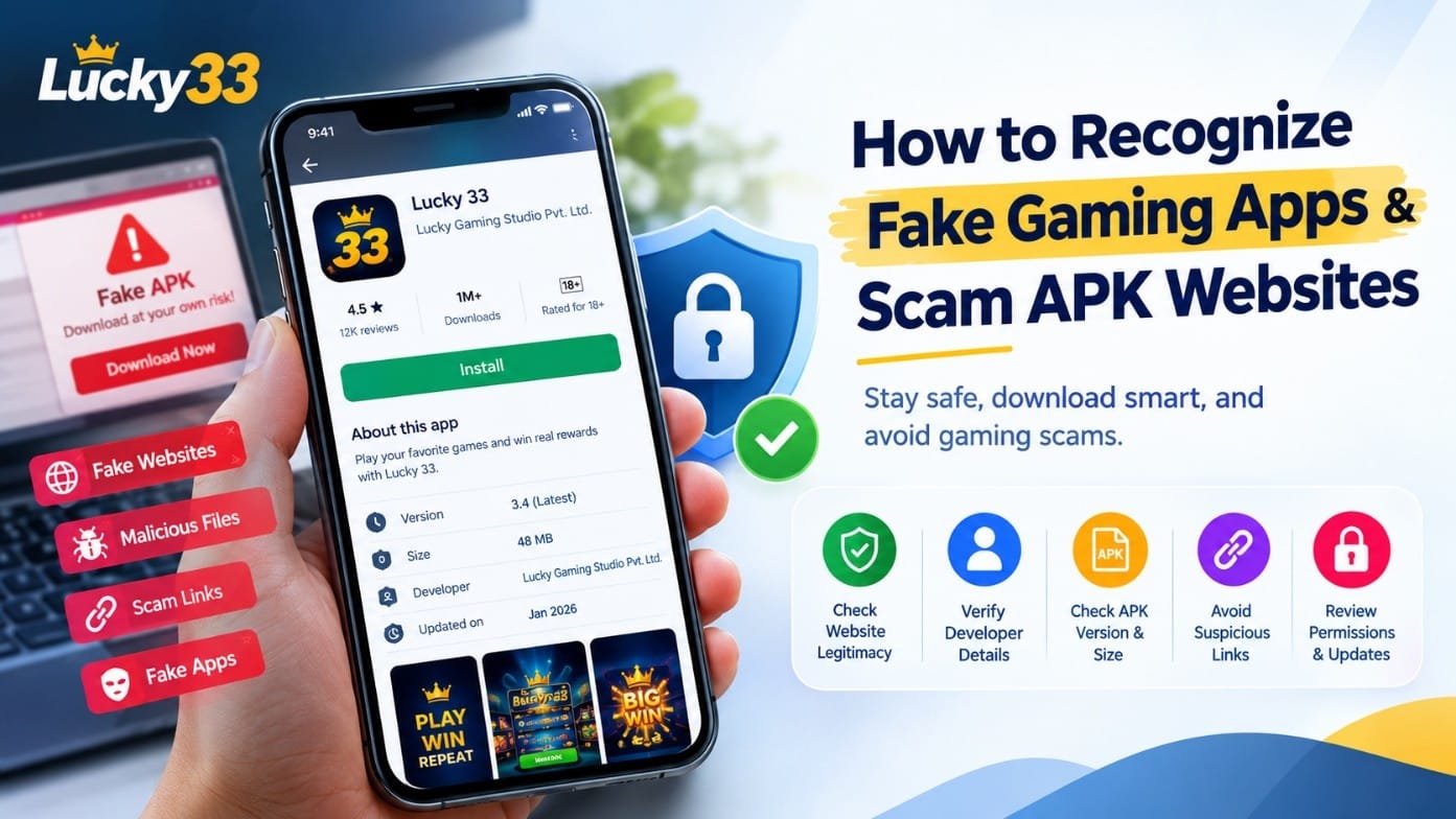 How to recognize fake gaming apps and scam APK websites
