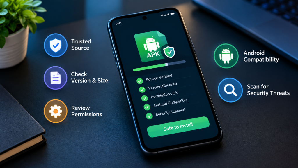 Safe gaming APK installation checklist